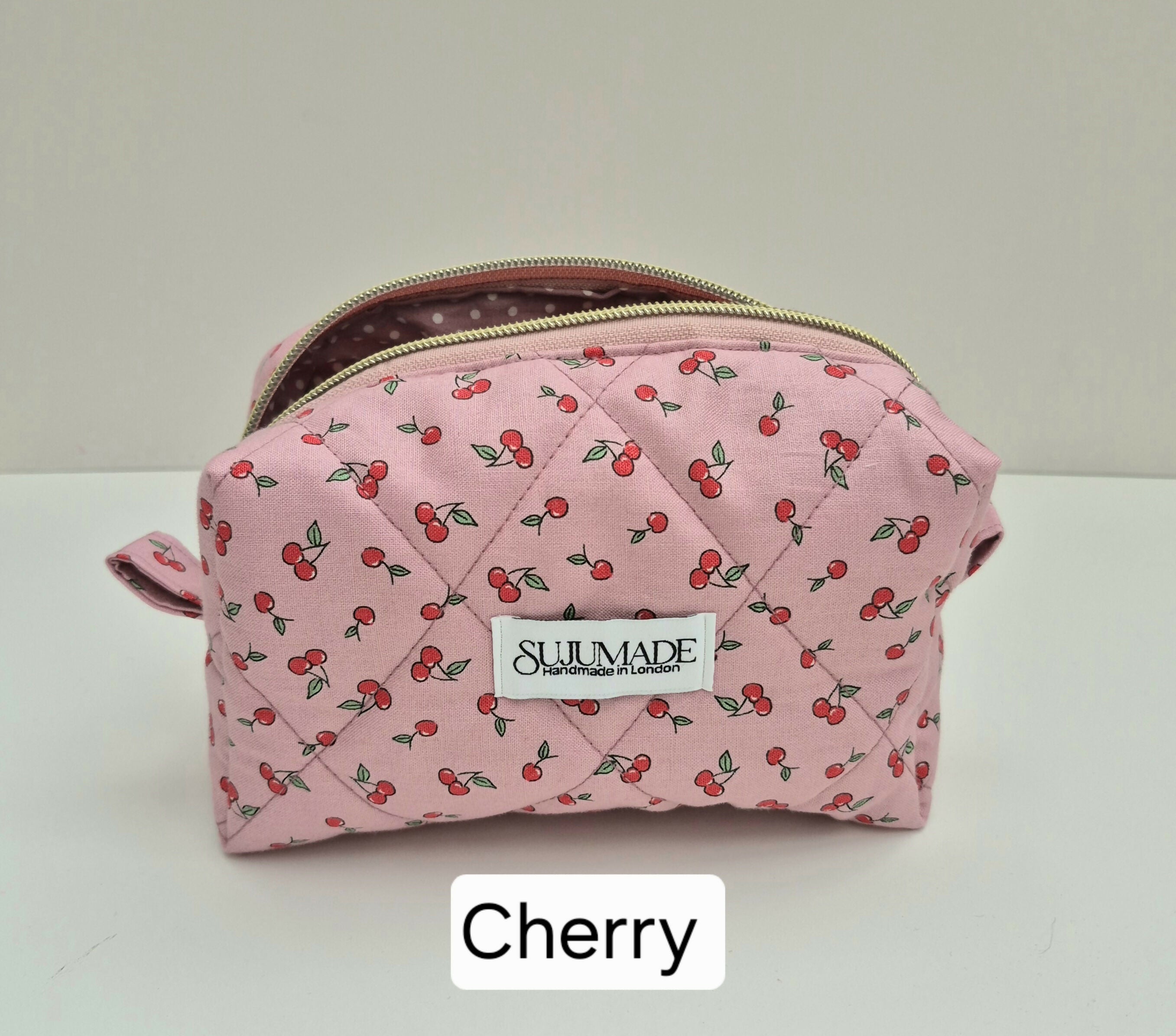 Quilted Makeup Pouches