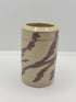 Raspberry Ripple Bud Vase