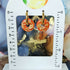 Handmade Autumn Colours Domed Circle Resin Charms On Chunky Hoops