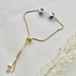 Blue China Bracelets - Handmade Polymer Clay Bracelets