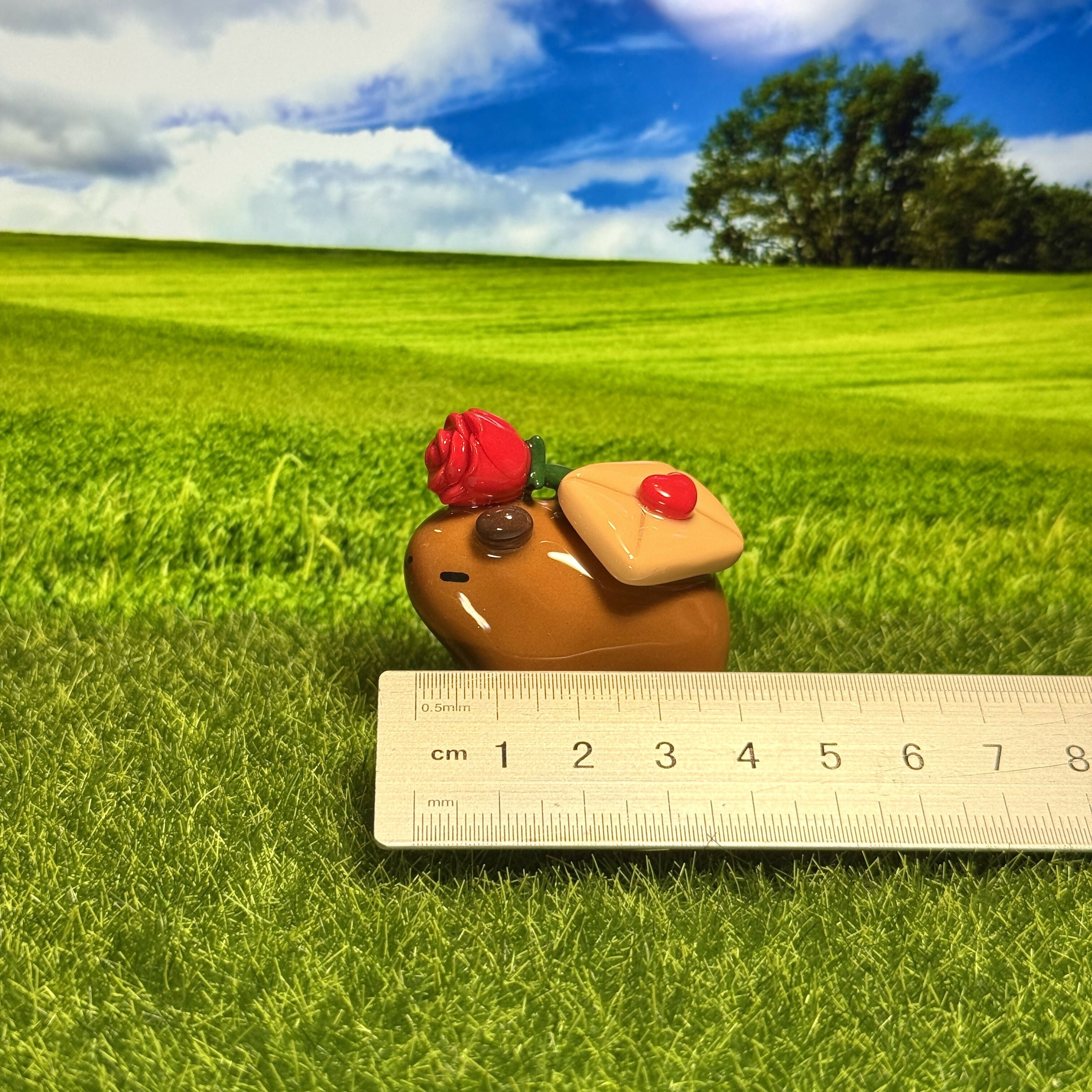 Capybara Lover Figure