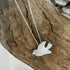 Sterling Silver Small Flying Bird Pendant