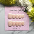 Reusable Classic French Tip Handmade Press On Nails