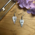 Lovely Evil Eye Heart Earrings