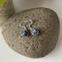 Sodalite Drop Earrings, Sterling Silver