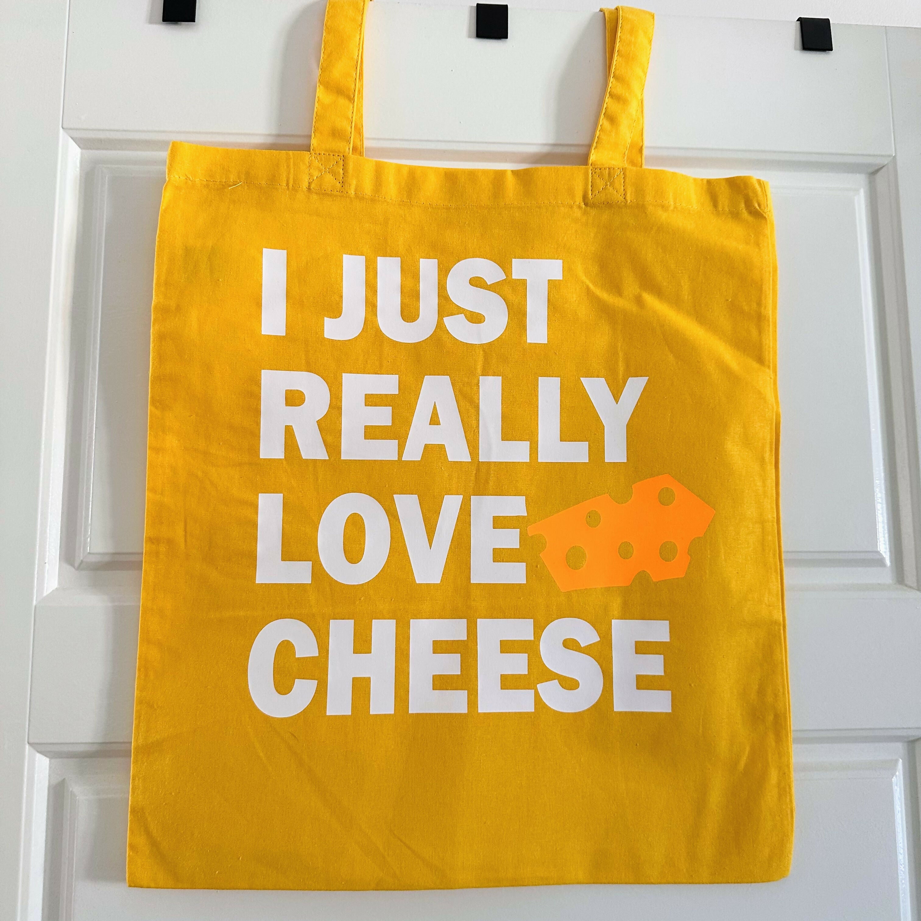 Love Cheese Cotton Tote Bag