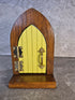 Handcrafted Opening Wooden Arch Fairy Door