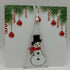 Fused Glass Christmas Card