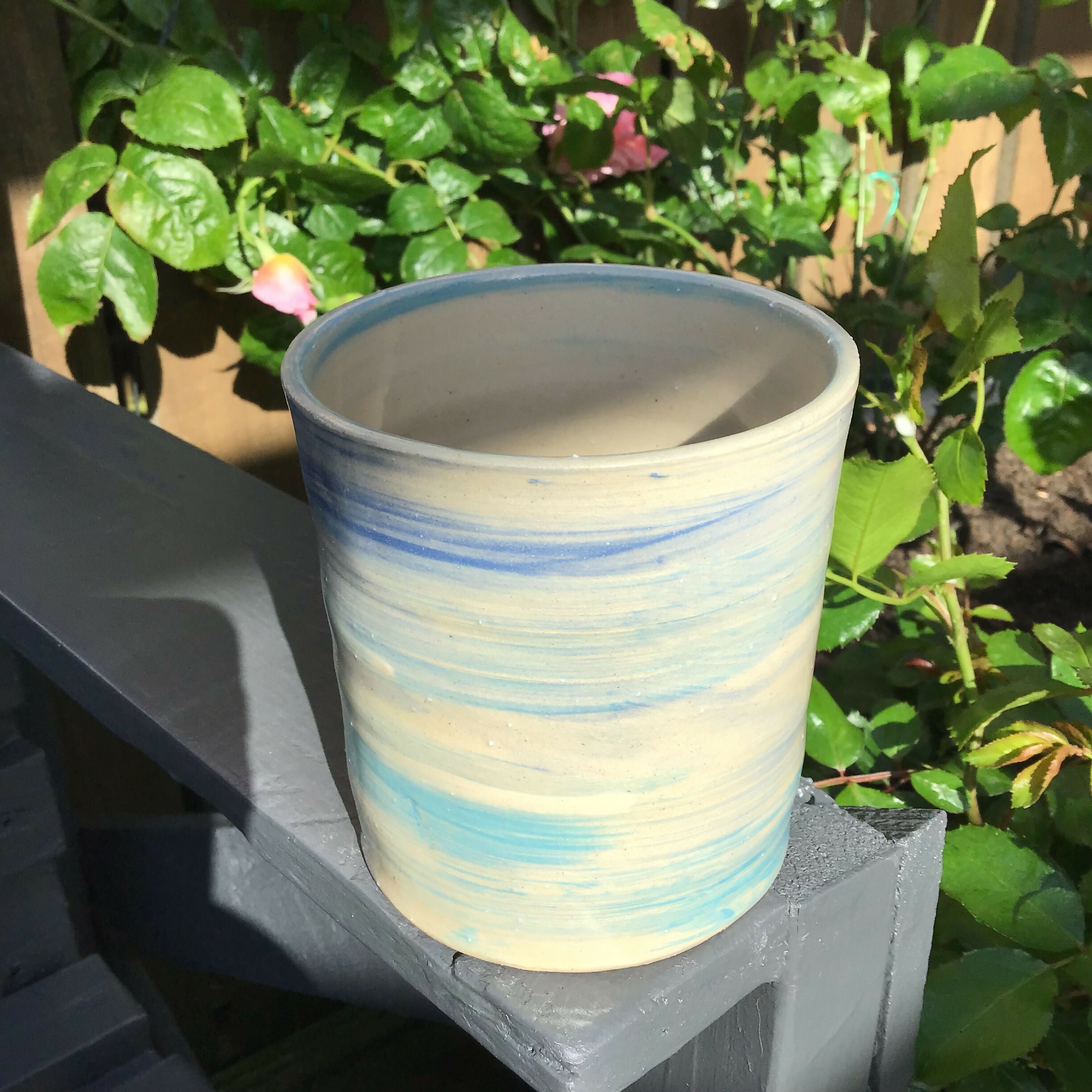 Blue Studio Pot