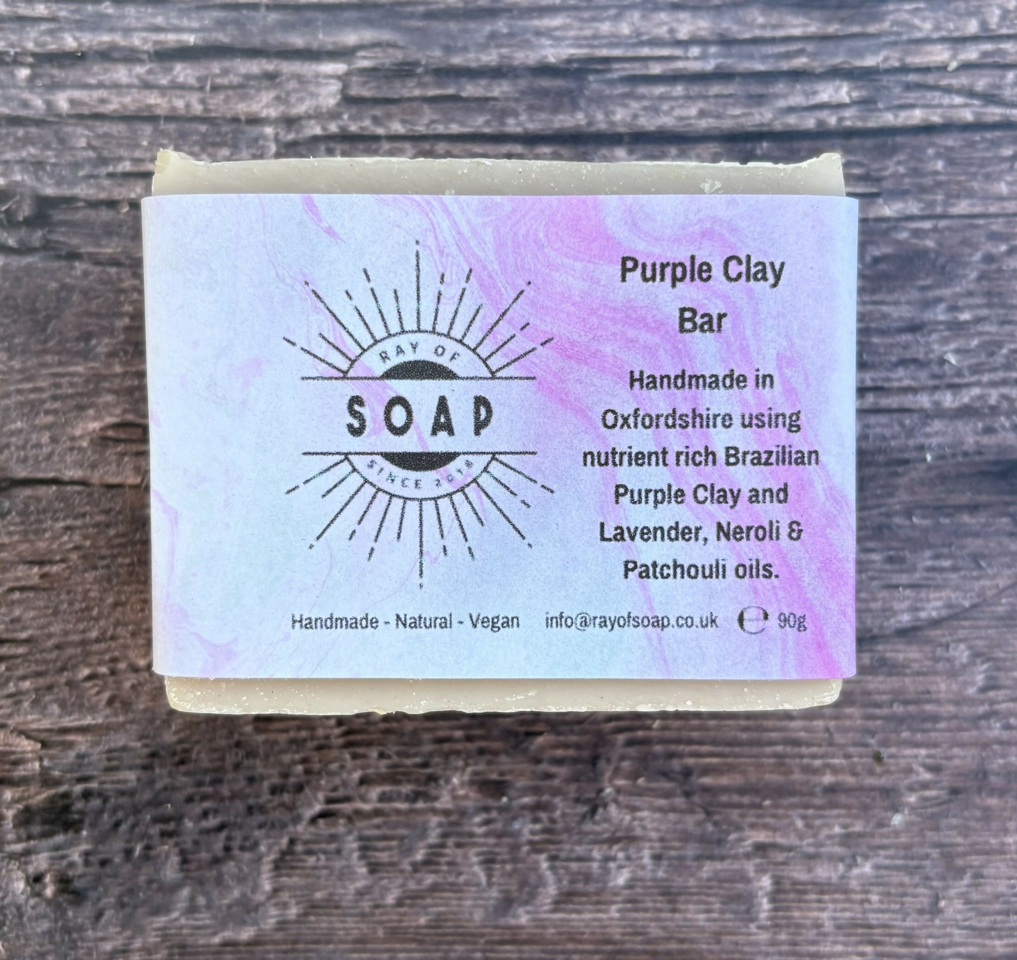 Purple Clay Soap Bar