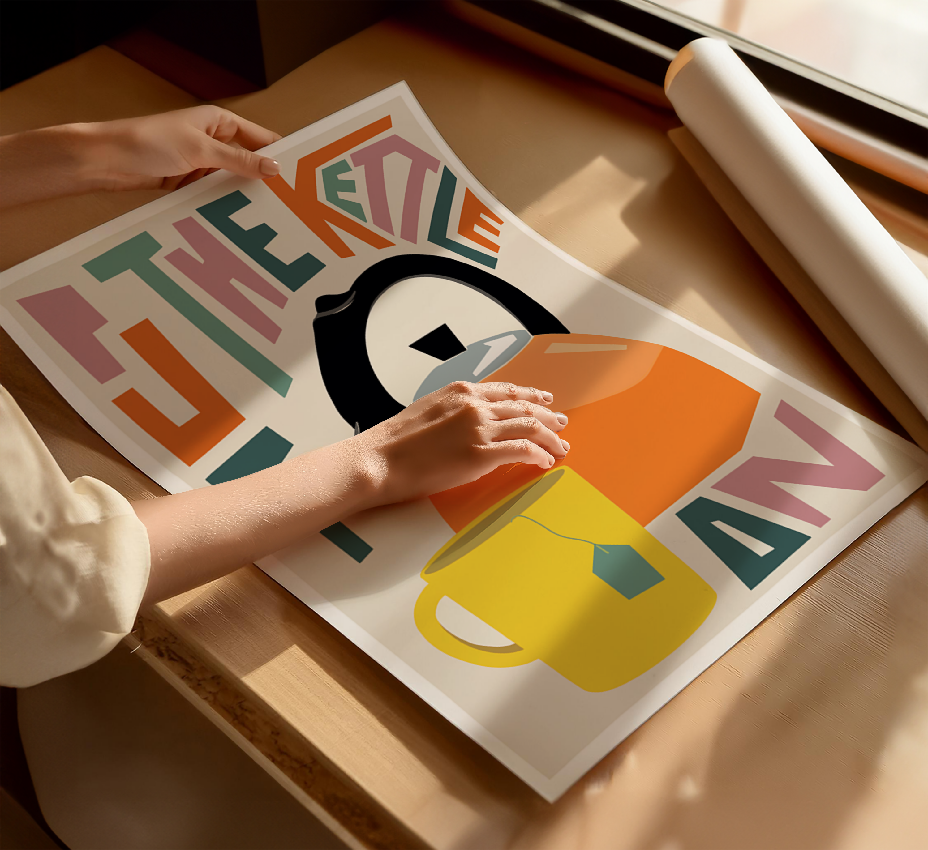 Put the Kettle On Art Print