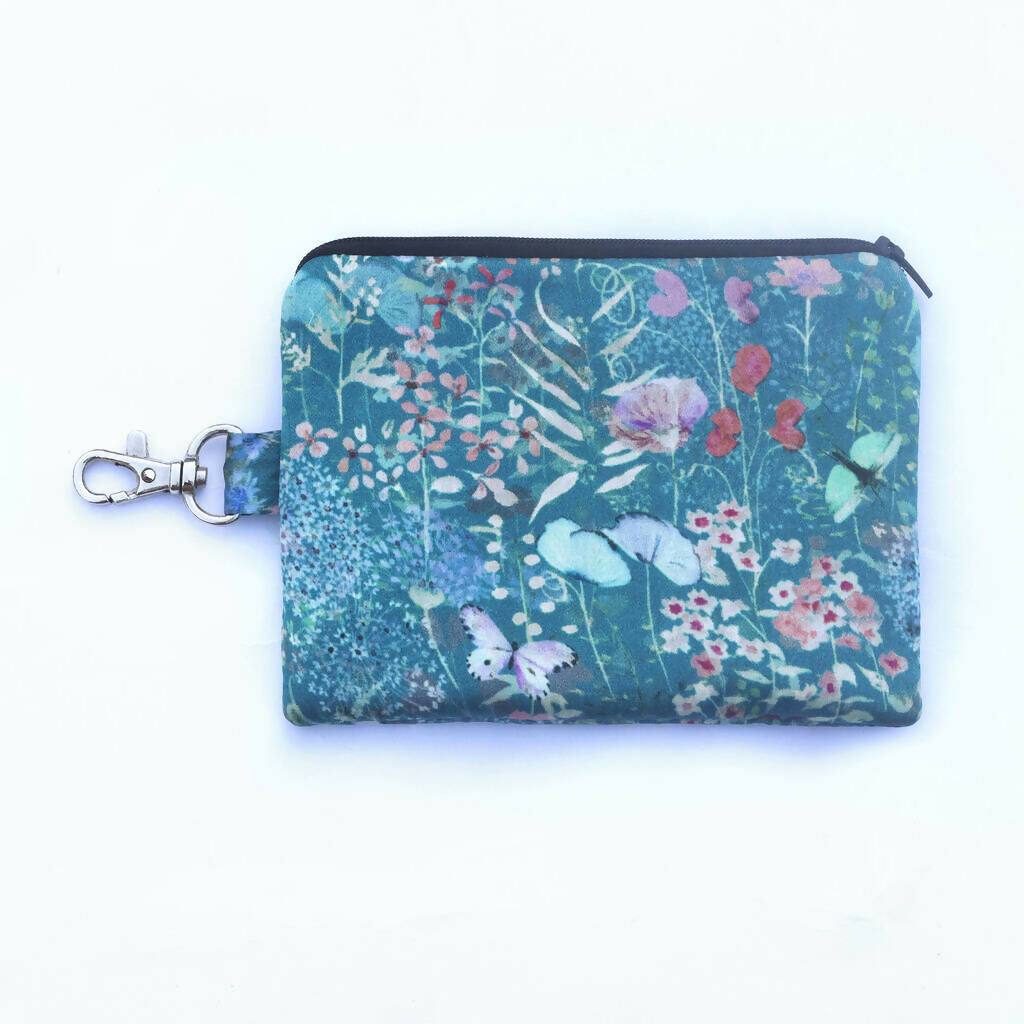 Silk Zipped Coin Purse | Elegant & Functional | Art & Soul