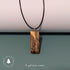 Natural Grain Wood Pendant