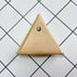 Fold Edge Triangle Leather Coin Case