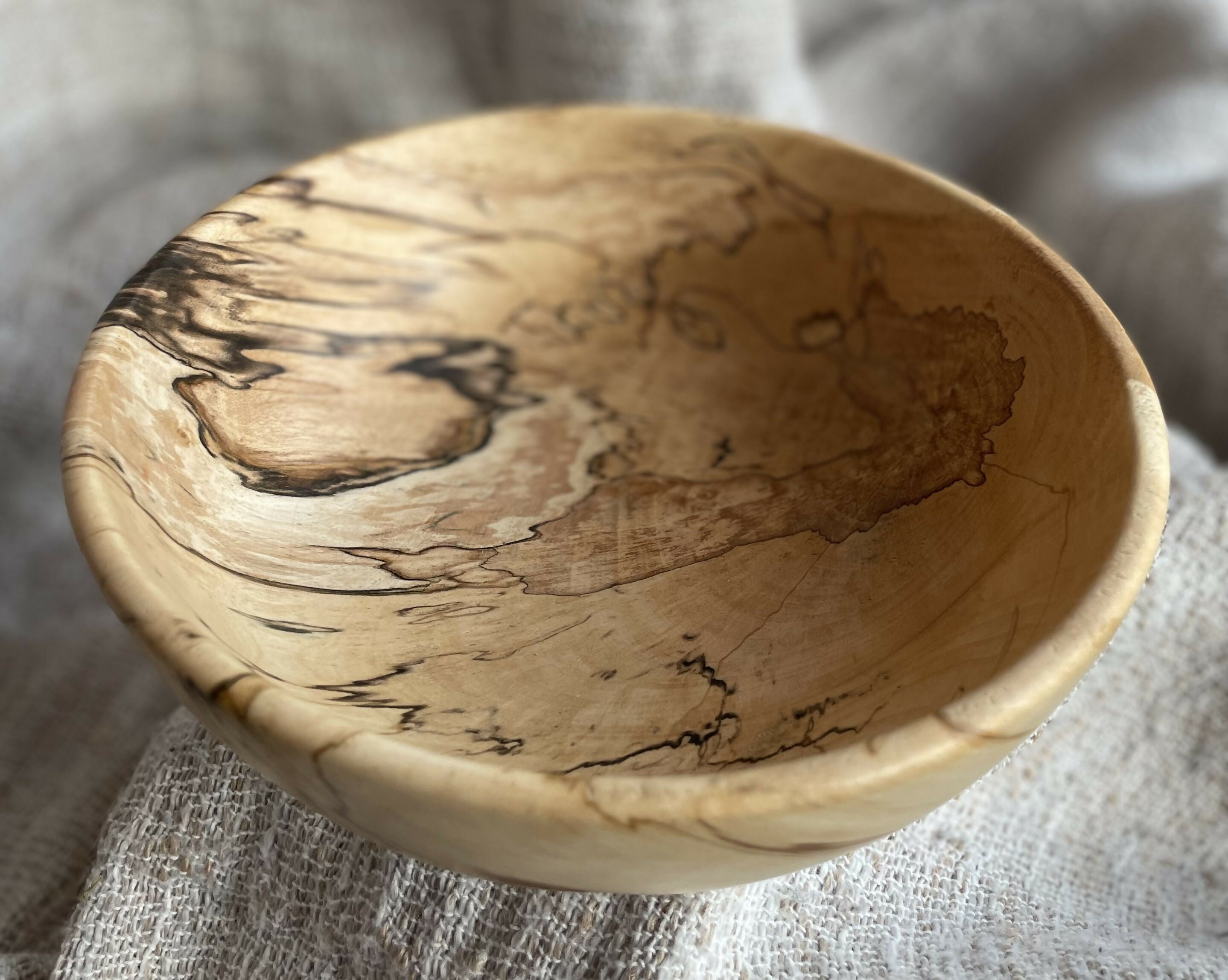 Spalted Silver Birch Bowls