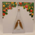 Fused Glass Christmas Card
