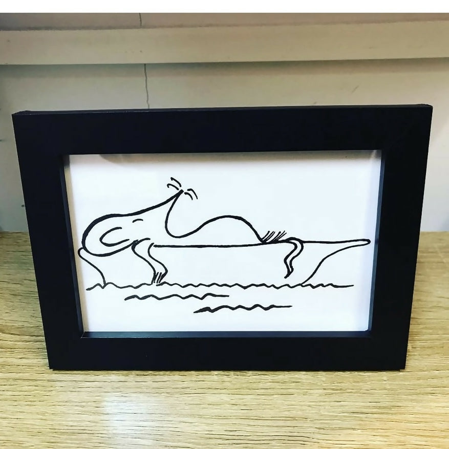 Chilled Mouse Print – Pen And Ink Design