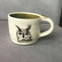 Stoneware Handpainted Animal Mug - Greens