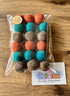 Feltball Garland (18 feltballs)
