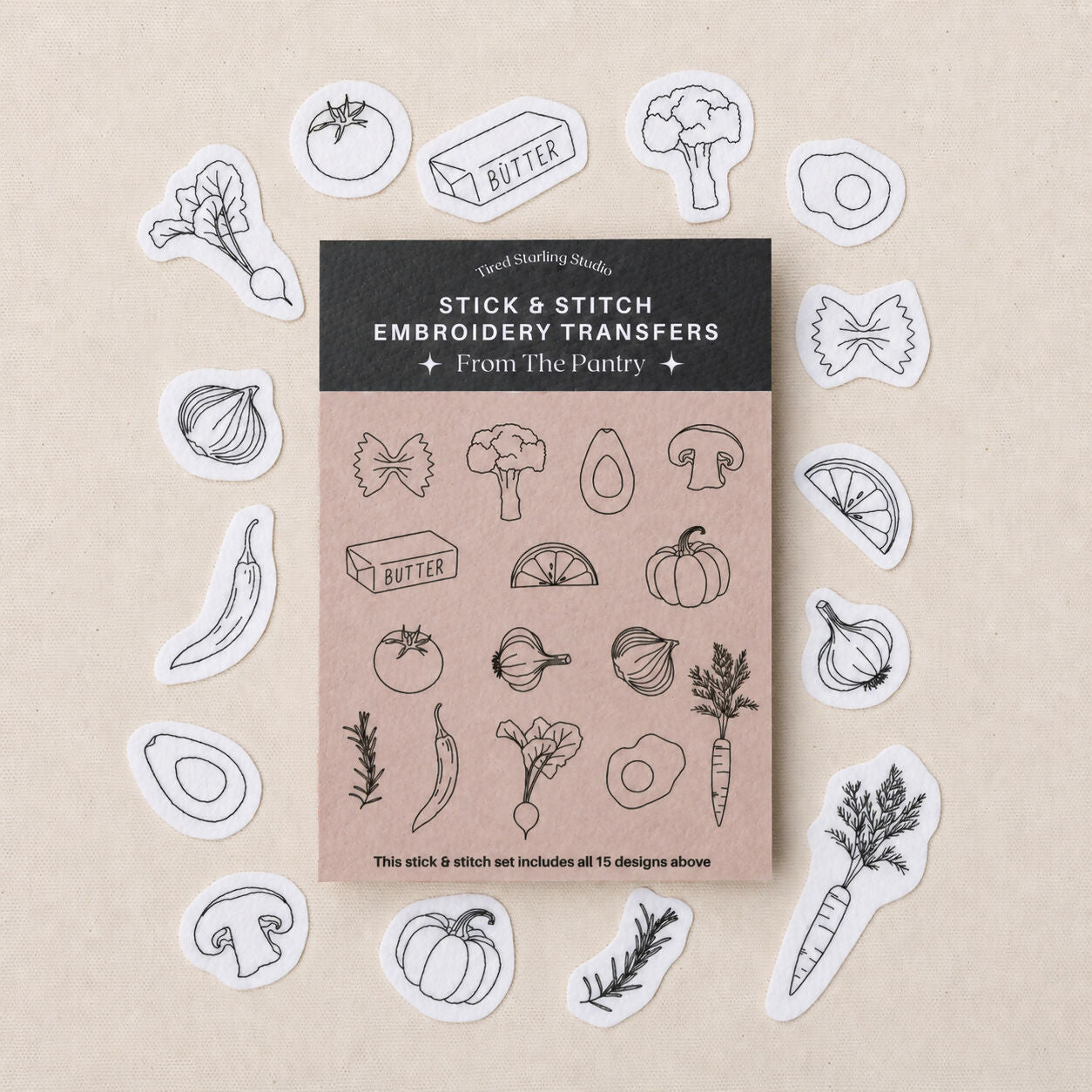 From The Pantry Stick & Stitch Embroidery Designs