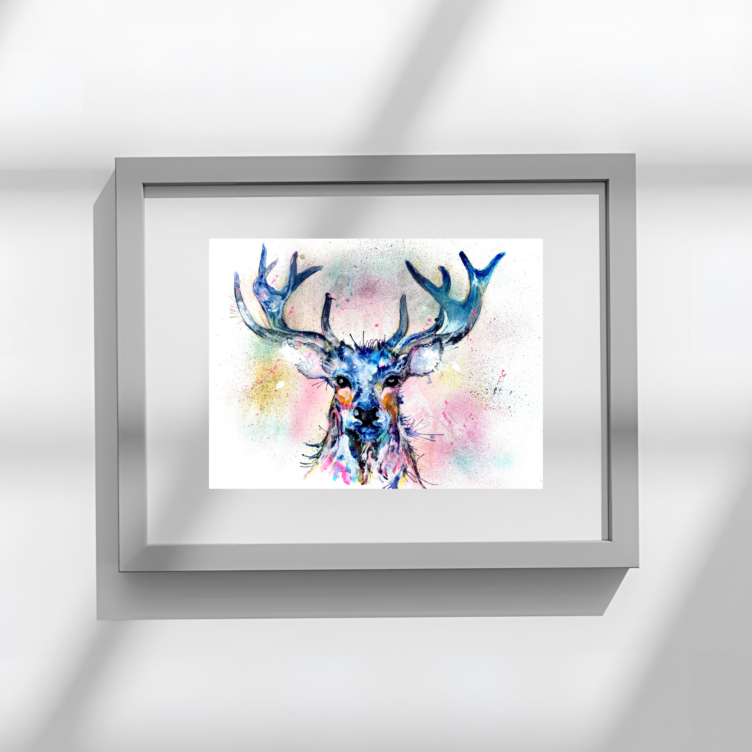 GICLÉE FINE ART PRINT OF MAGNIFICENT STAG