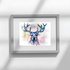GICLÉE FINE ART PRINT OF MAGNIFICENT STAG
