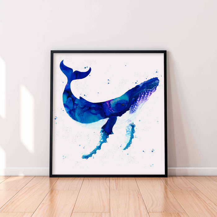 Original Artwork Titled Nova (Humpback Whale)