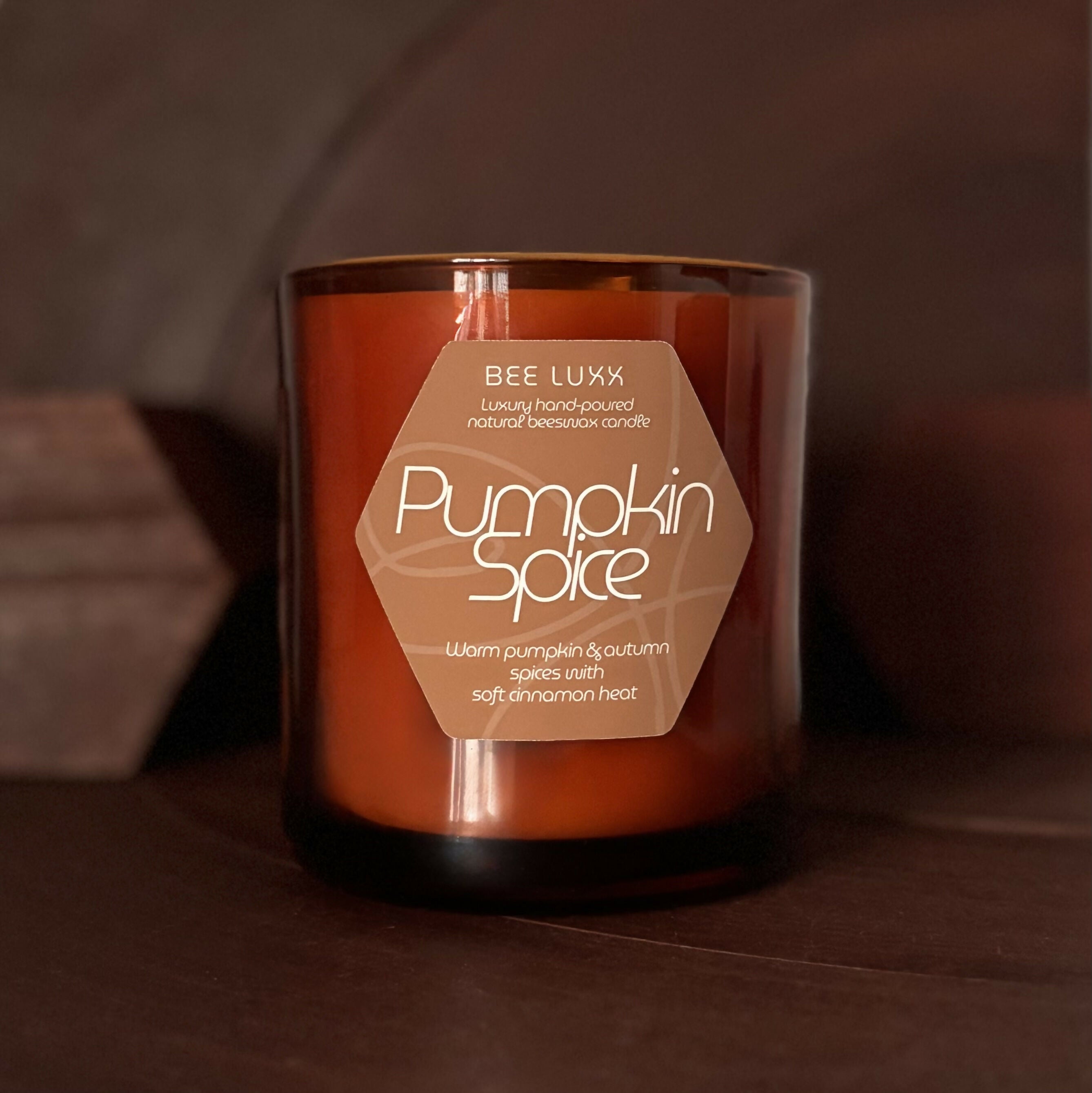 Pumpkin Spice - Scented 100% Beeswax Candle