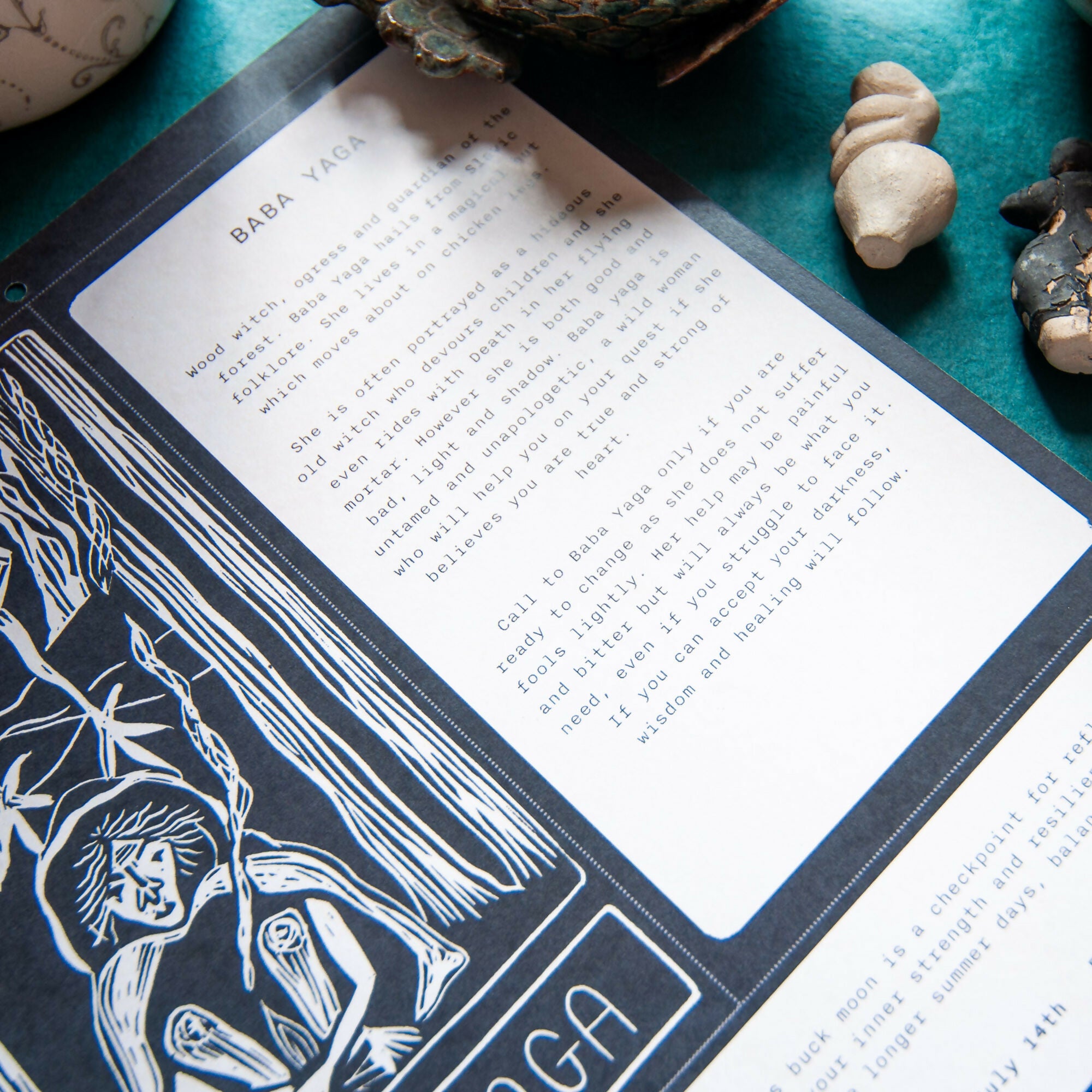 SACRED WITCH WALL CALENDAR 2026