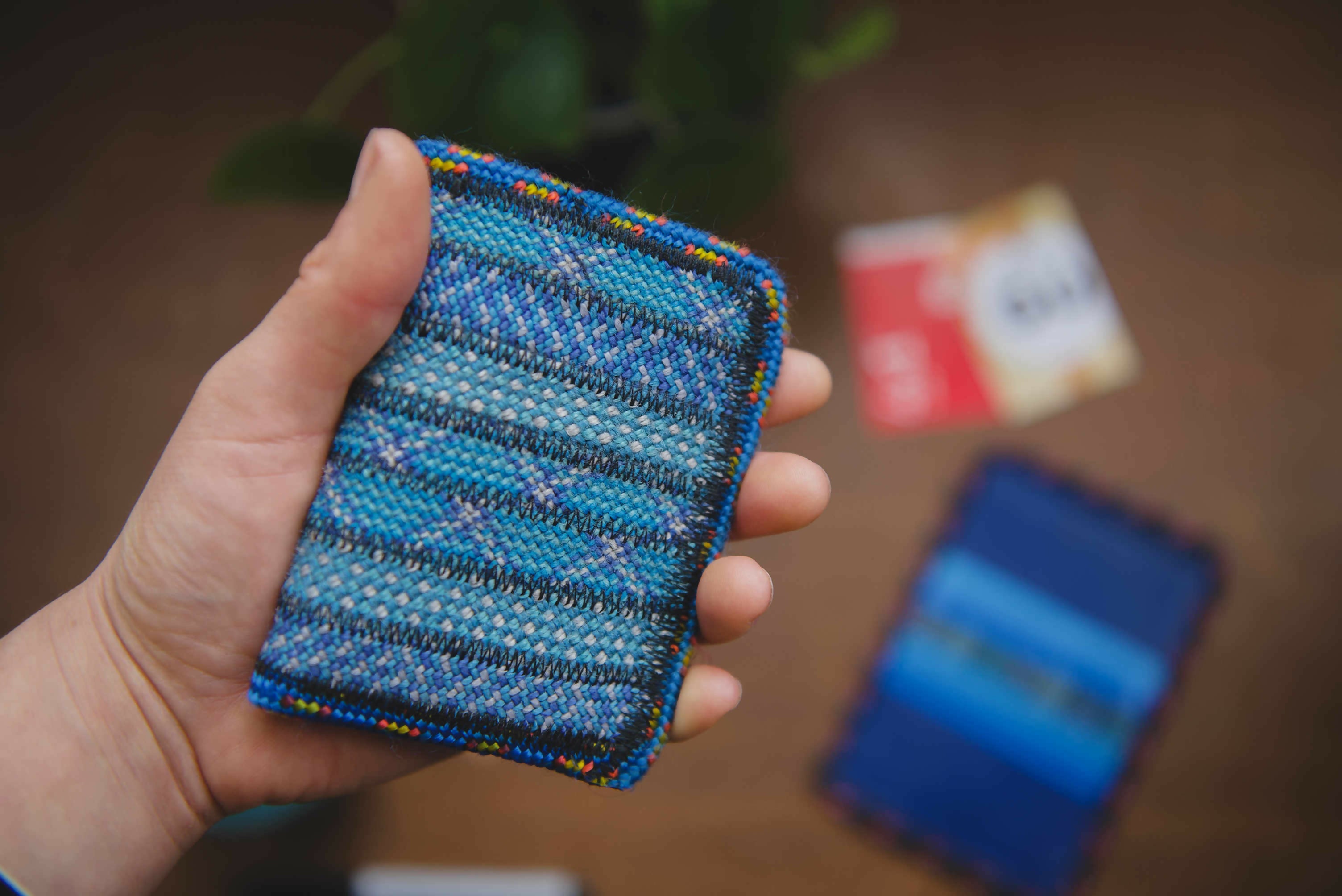 Recycled Climbing Rope Card Wallet