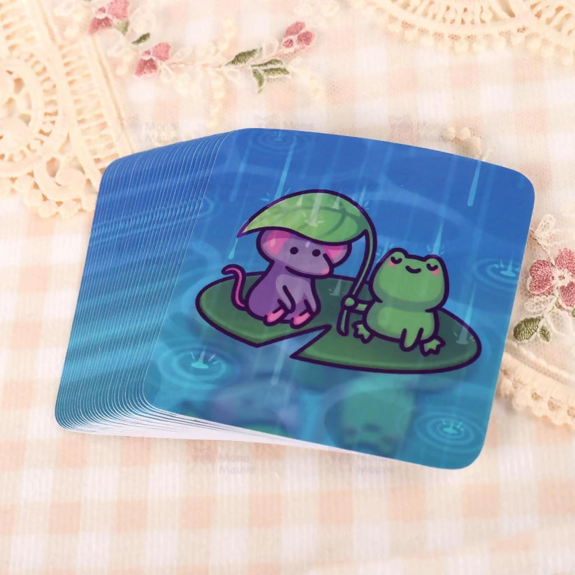 Frog and Mouse Sticker