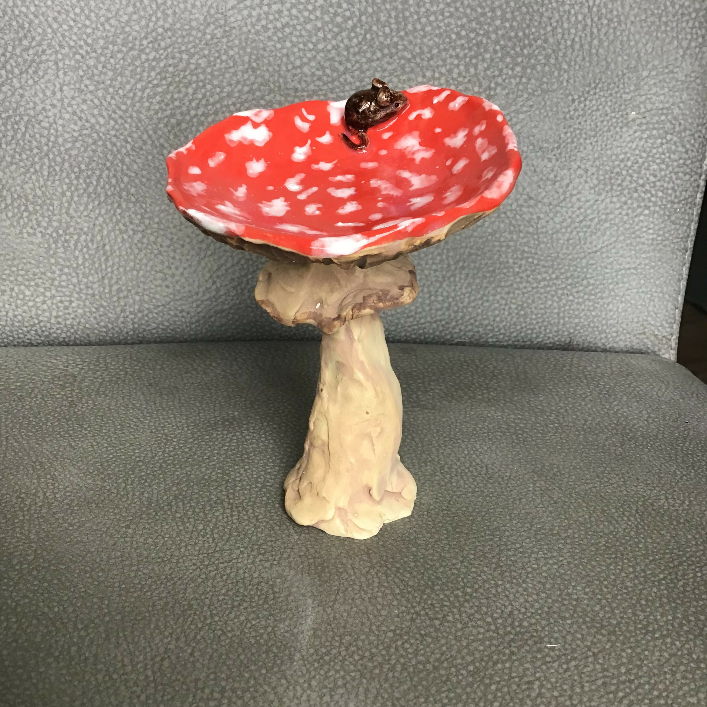 Toadstool With Mouse
