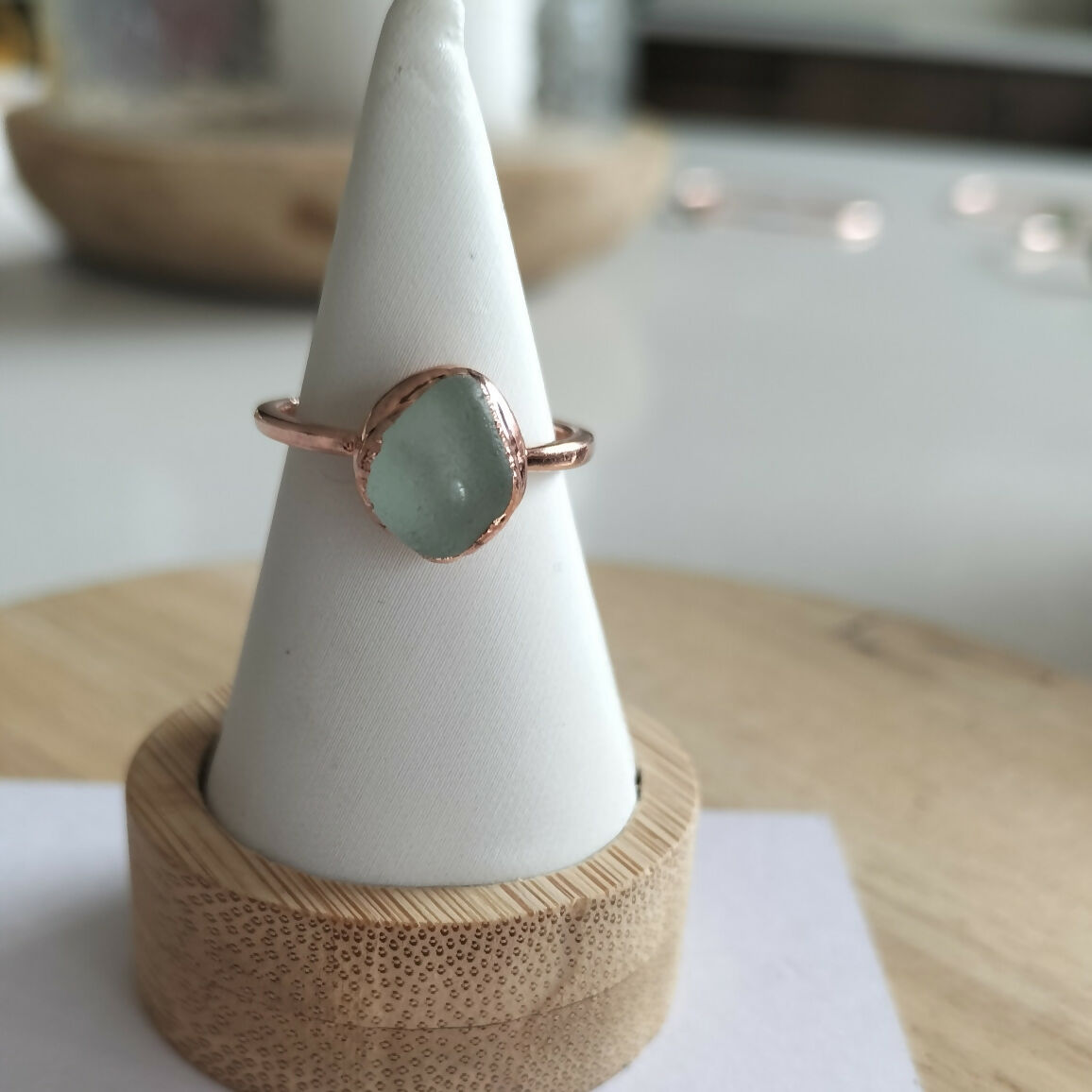 Seaglass Ring O