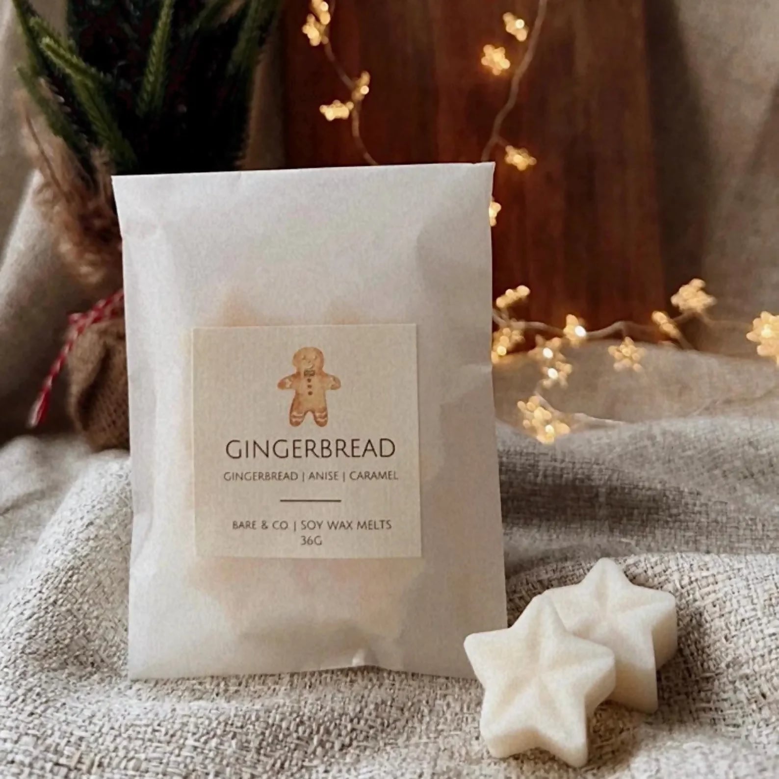 GINGERBREAD FESTIVE SOY WAX MELTS