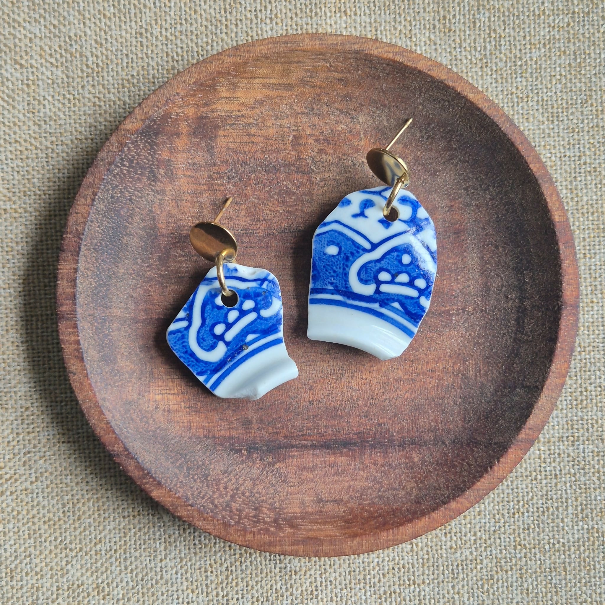 Recycled Ceramic Earring