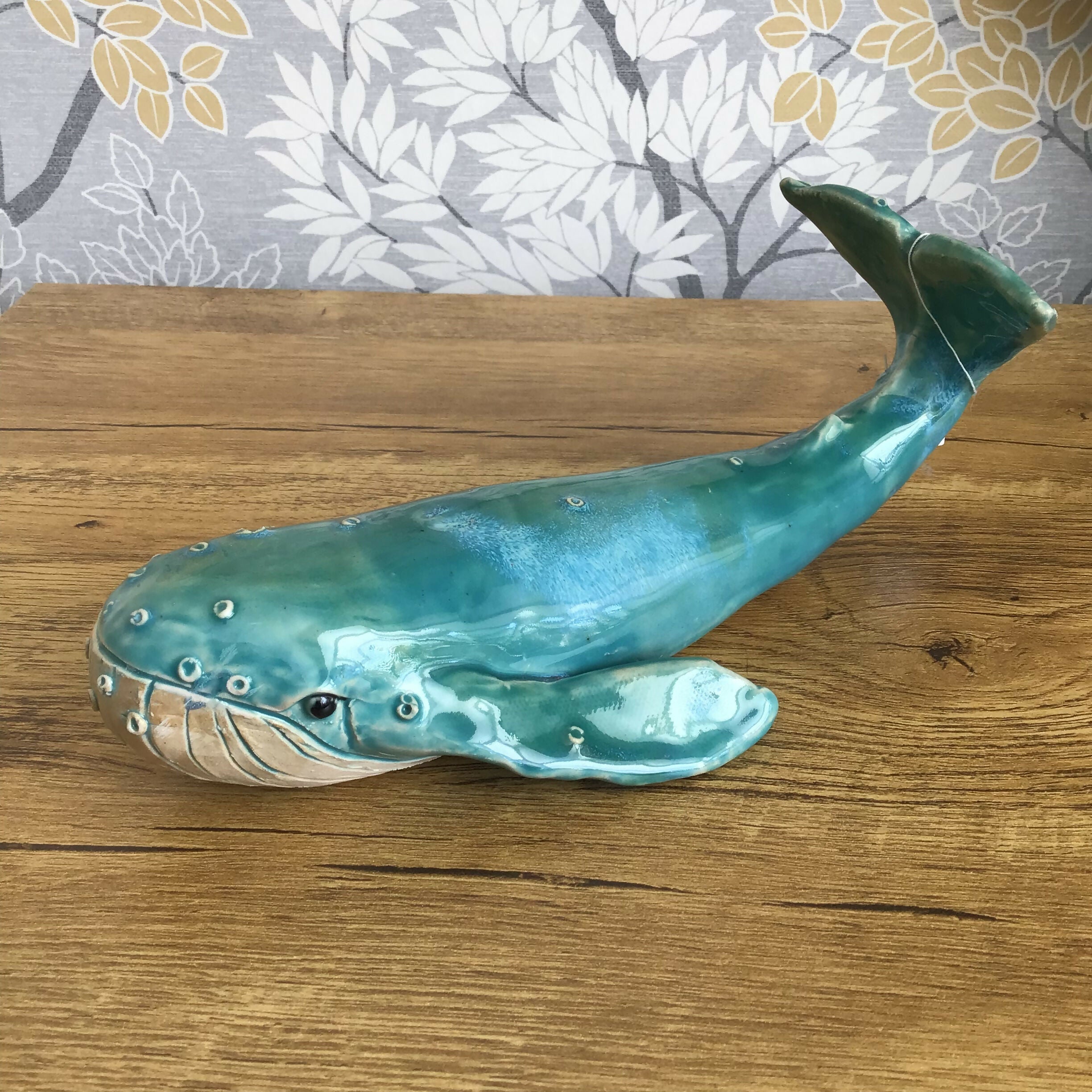 Medium Ceramic Whale