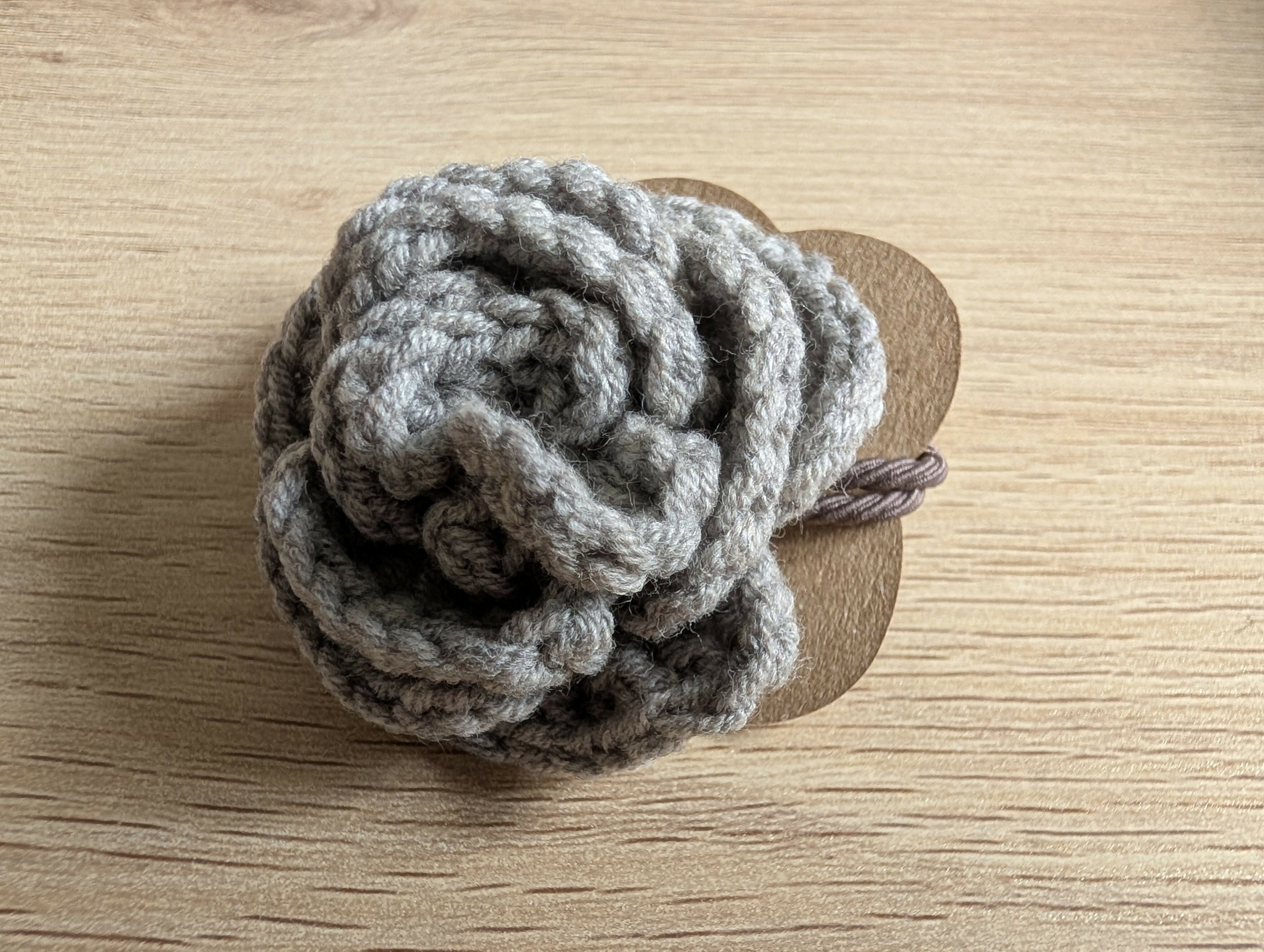 Hair Accessory - grey rose