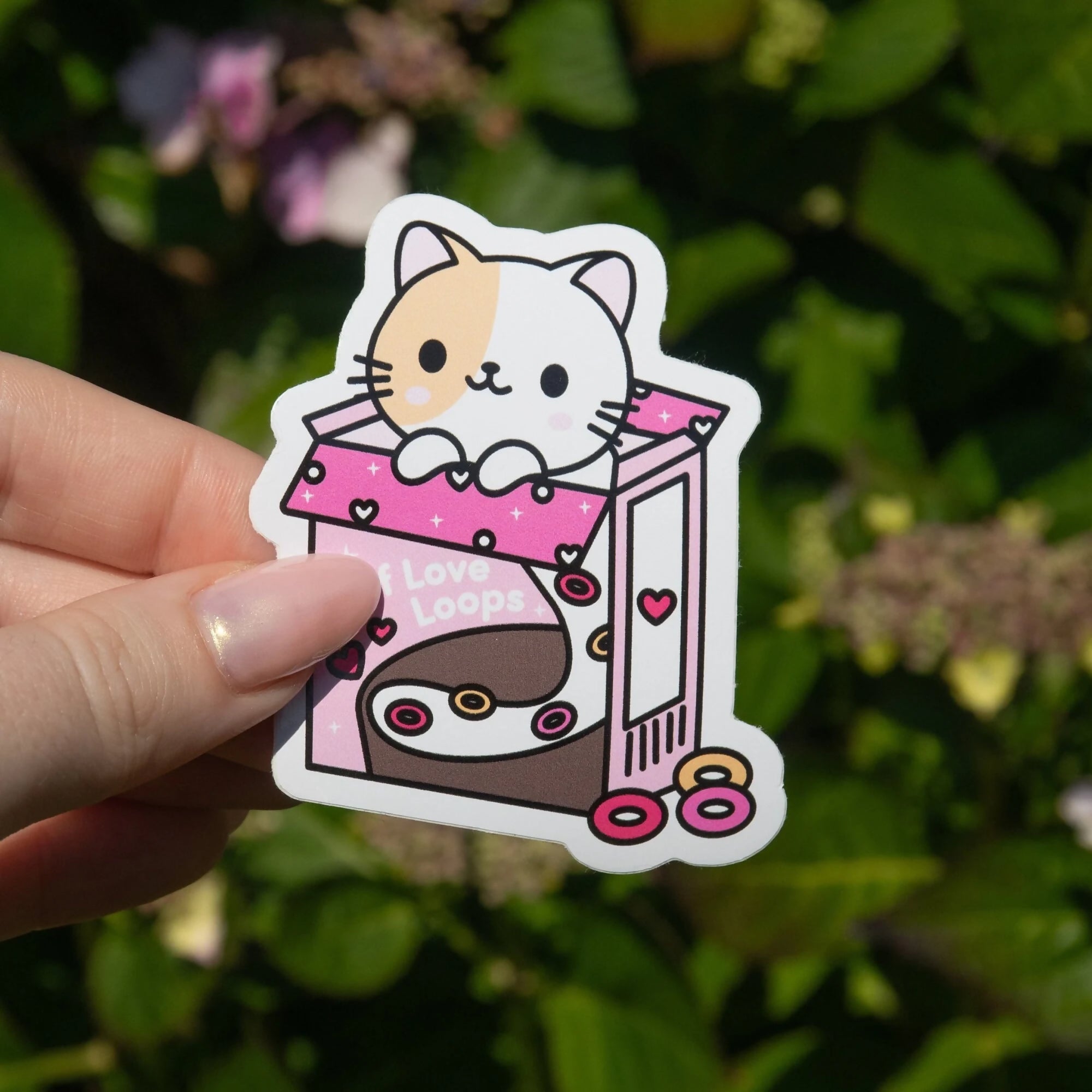 Self Love Loops Die Cut Sticker