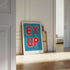 Ey Up Yorkshire Phrase Art Print