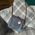 Unique Design Handcrafted Bag Purse Handbag Made From Upcycled Jeans And Fabrics