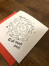 Ghosts of Cat-mas Past Christmas Card / Cat Greetings Card