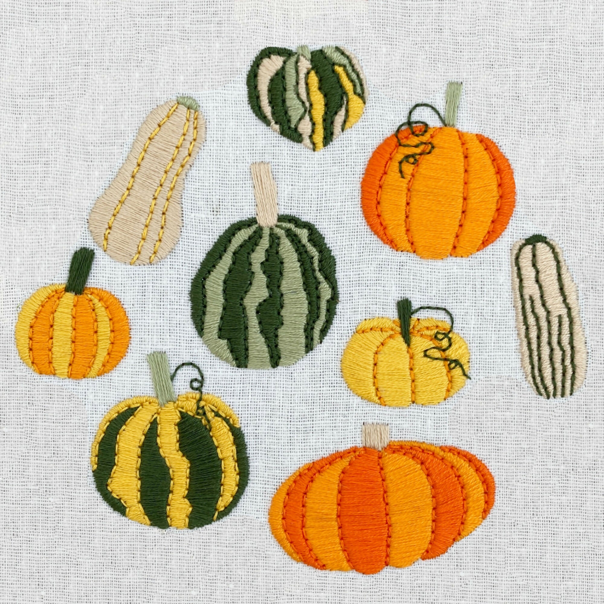 Pumpkin Embroidery Kit