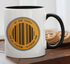 Hull City - inspired BARCODE design - 11oz Mug & Coaster Set