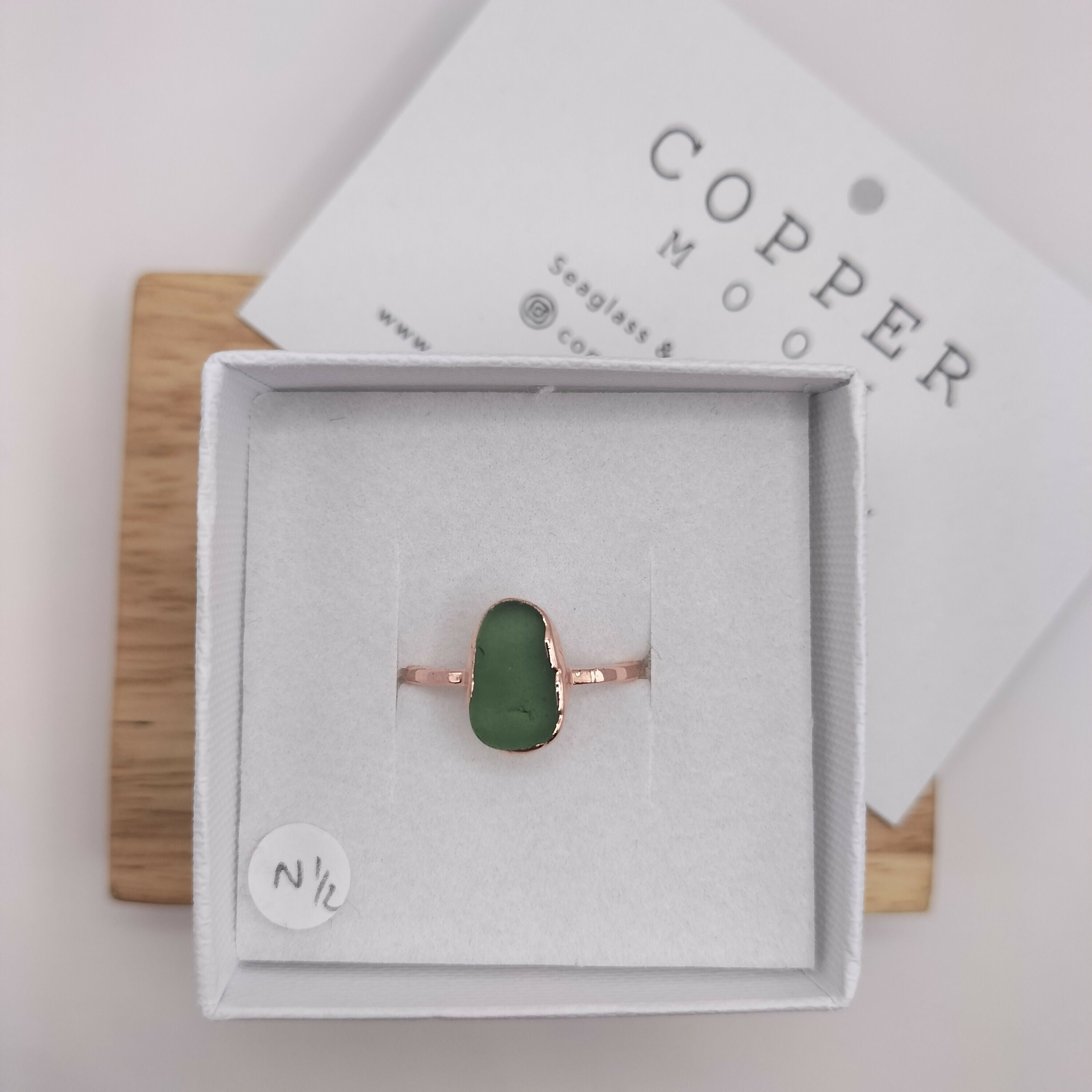 Seaglass Ring - N 1/2