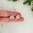 Blonde/Cream Cockapoo Stud Earring (2026)