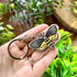 Death Moth Wooden Keyring