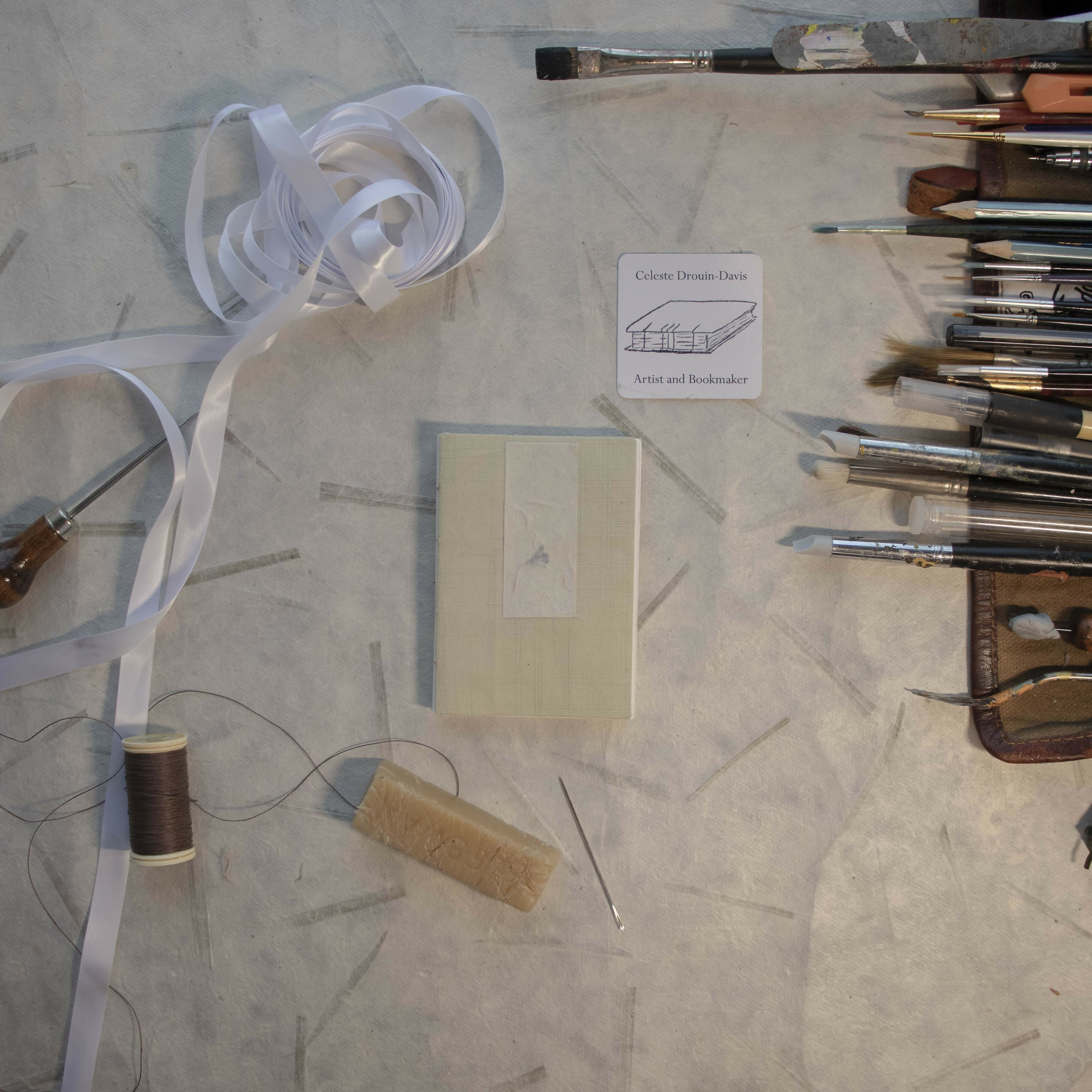 A7 Handmade Japanese Bound Artists Sketchbook