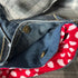 Unique Design Handcrafted Bag Purse Handbag Made From Upcycled Jeans And Fabrics