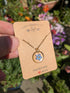FORGET ME NOT GOLD NECKLACE