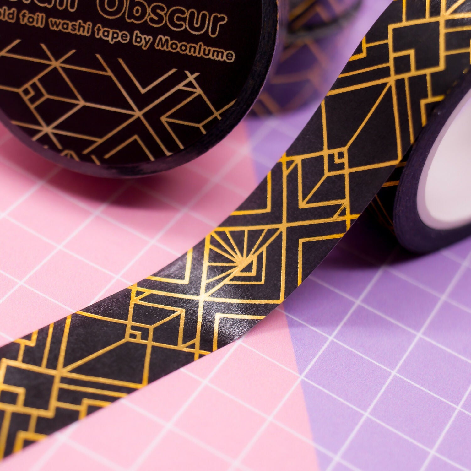 Washi Tape - Art Deco Clair Obscur